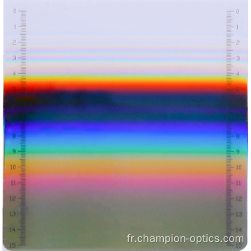Filtre de gradient linéaire de passe-bande de 400-1000 nm